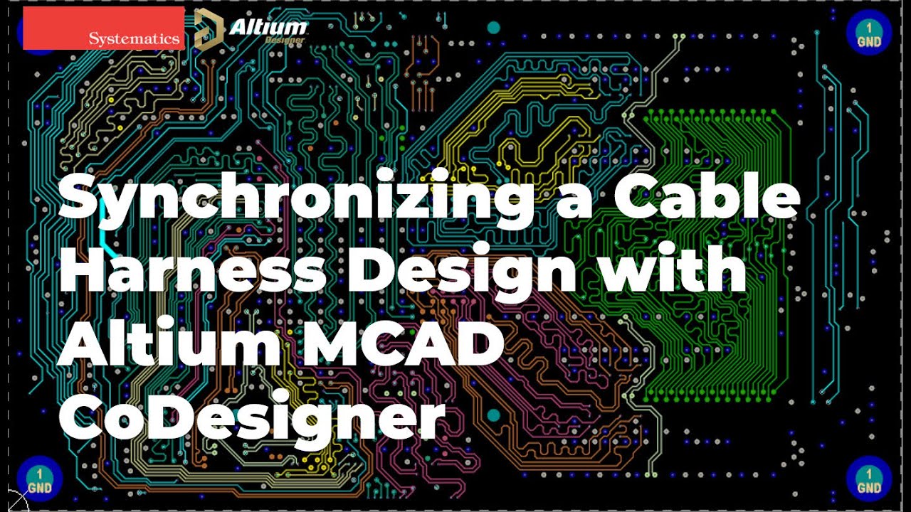 Altium Israel Shorts - Synchronizing a Cable Harness Design with Altium MCAD CoDesigner