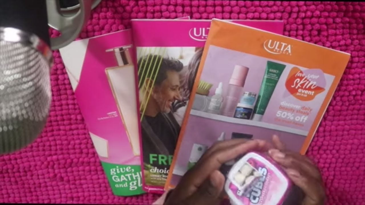 Ulta Catalogues ASMR Chewing Ice Cube Gum