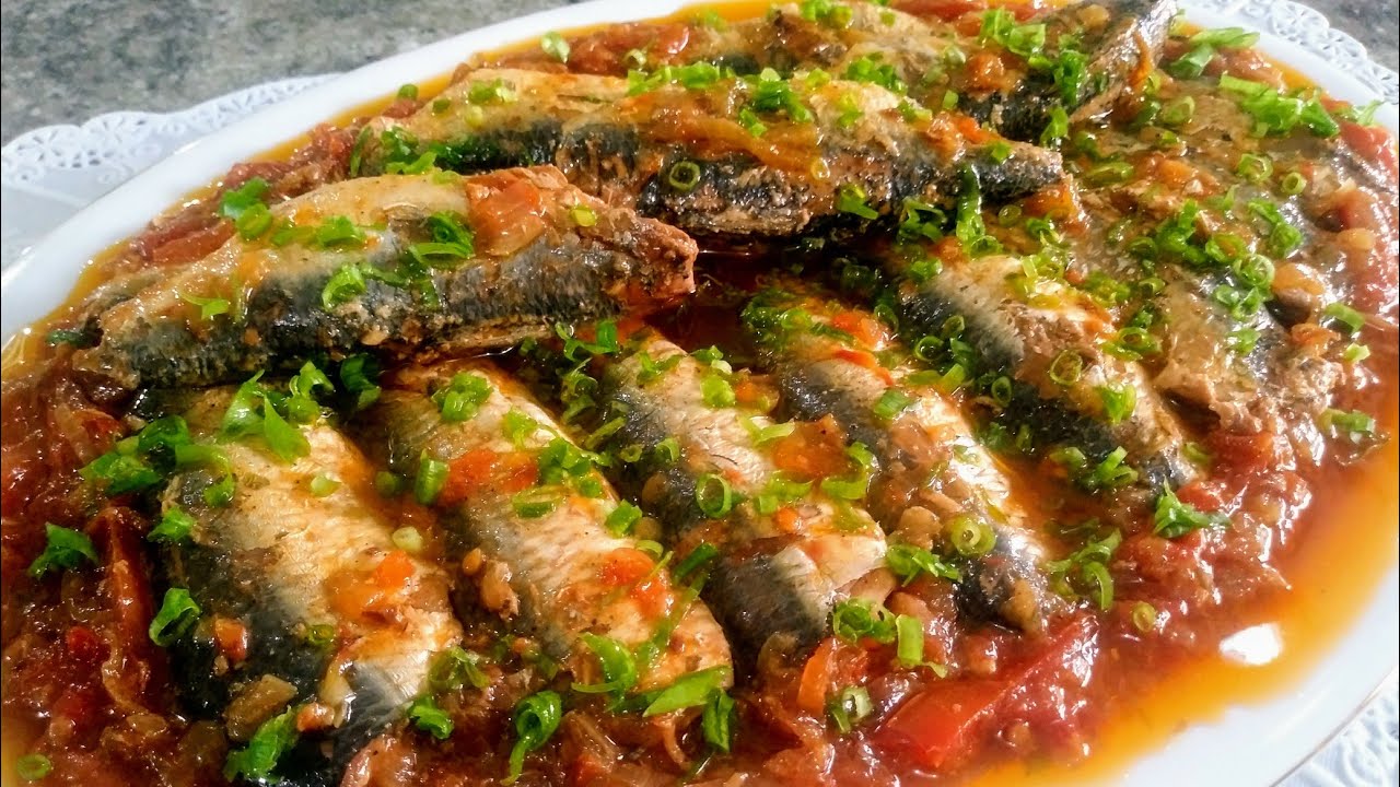 SARDINHA A ESCABECHE-PEIXE SIMPLES E EXTREMAMENTE SABOROSO