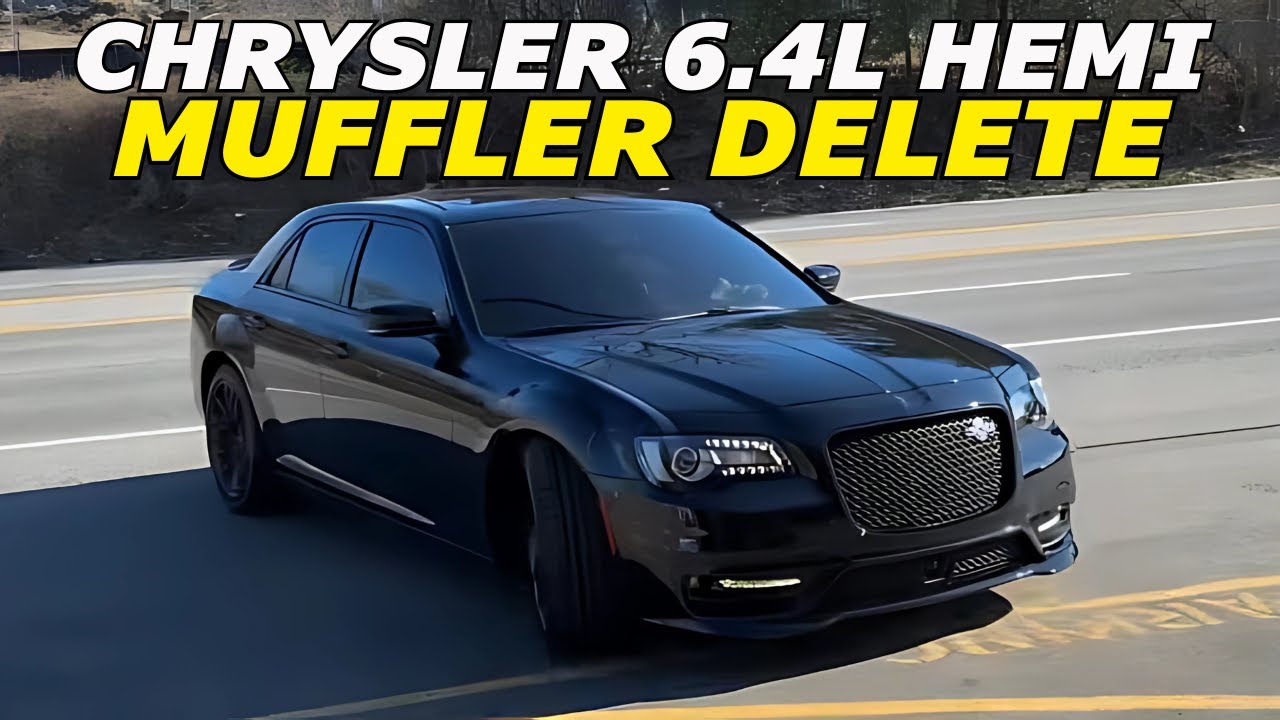 &ldquo;Last Call&rdquo; Chrysler 300 C 6.4L HEMI V8 Exhaust Sound w/ Mid Muffler Delete!