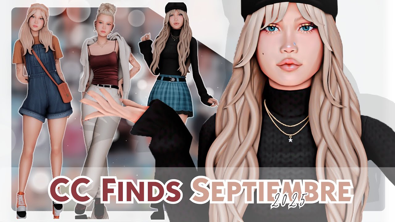 ☁️ SEPTEMBER 2025 CC HAUL | Los Sims 4 | CC FINDS | Maxis Match