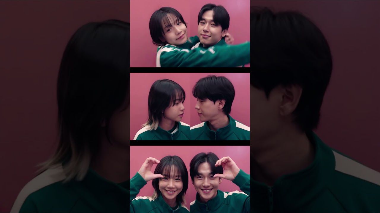 Player 222 and Player 333 | AI Hugging | AI Kissing | AI Hand Heart 