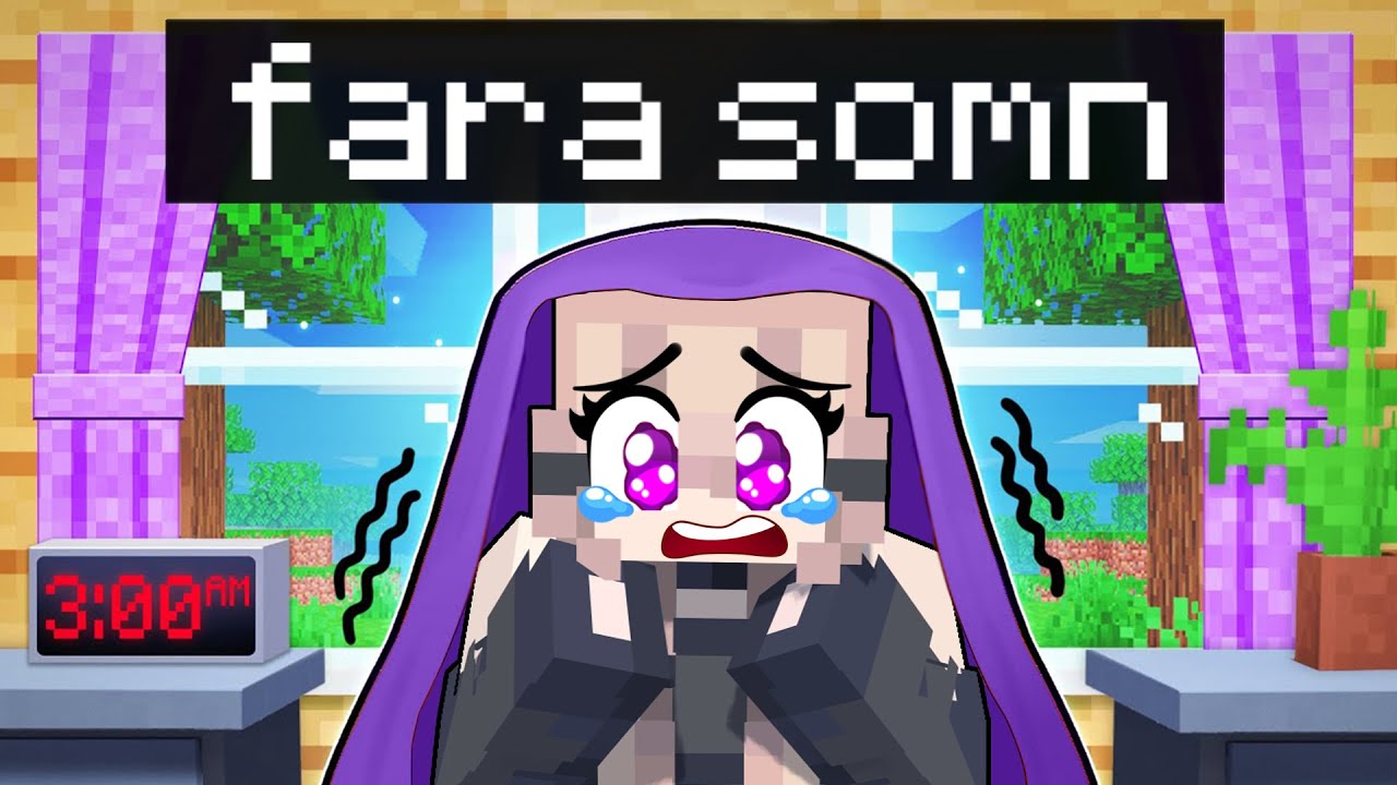 48 de ore *FARA SOMN* in minecraft?!