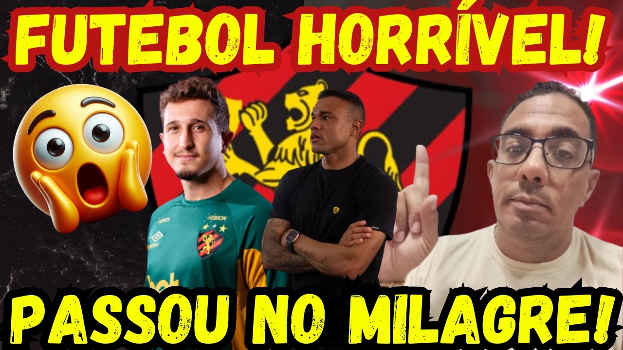 SPORT PASSA DE FASE NA COPA DO BRASIL COM FUTEBOL ASSUSTADOR 😬 #sport #copadobrasil #pósjogo