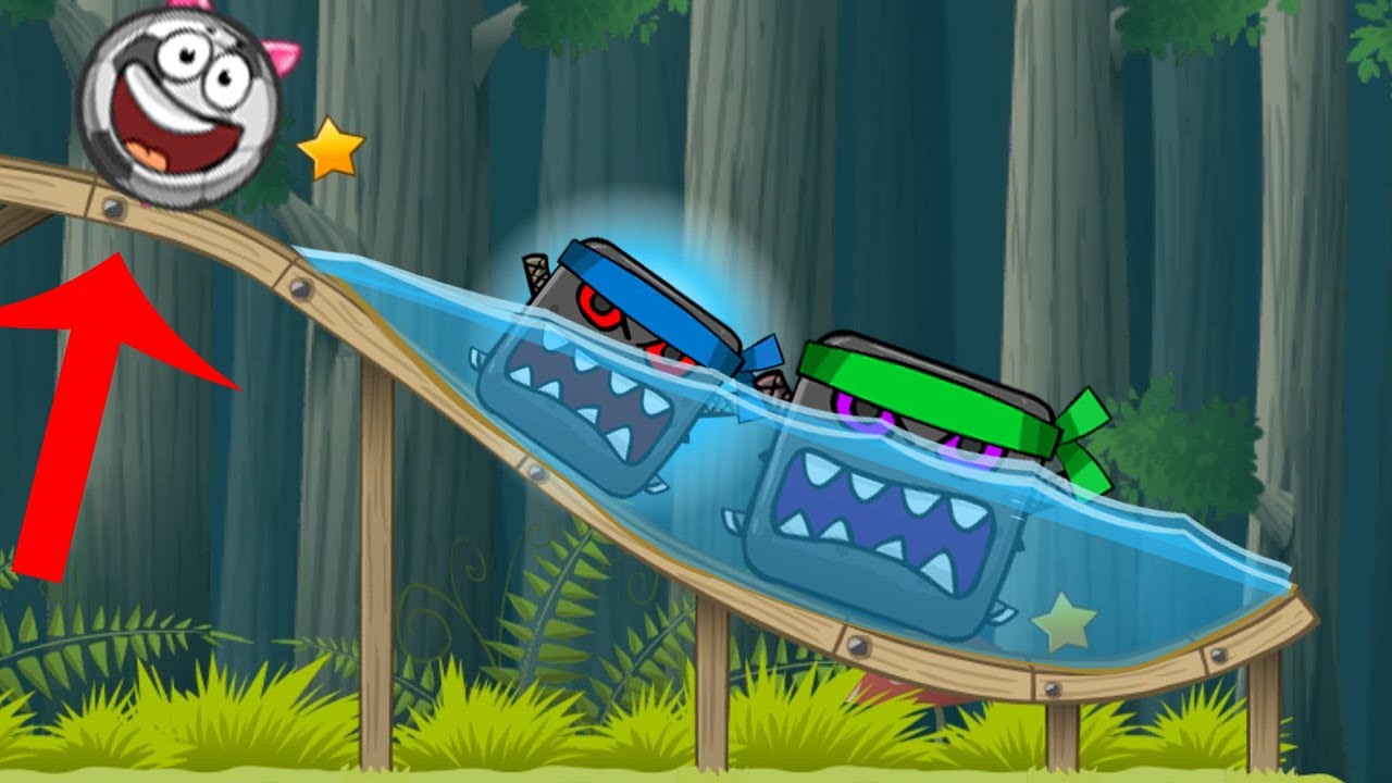 Baby Soccer Ball plays Red Ball 4 all levels of Volume 2 with BOSS fight