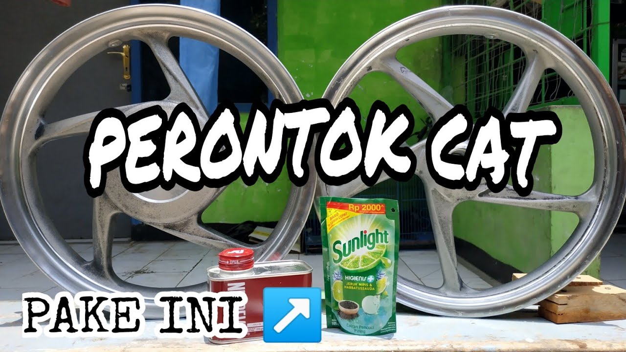CARA MERONTOKAN CAT | DIJAMIN 100% RONTOK !!!