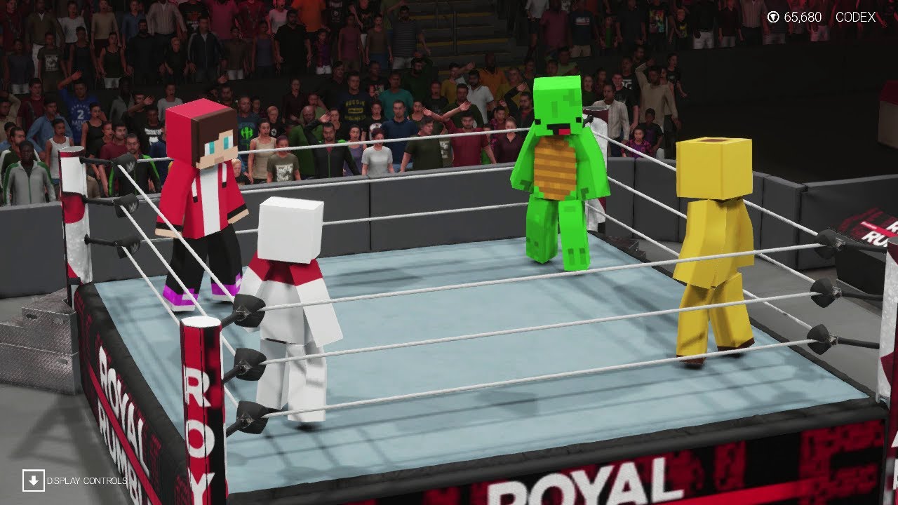 JJ vs Mikey, Banana Kid and Carrie Battle in Minecraft Maizen!