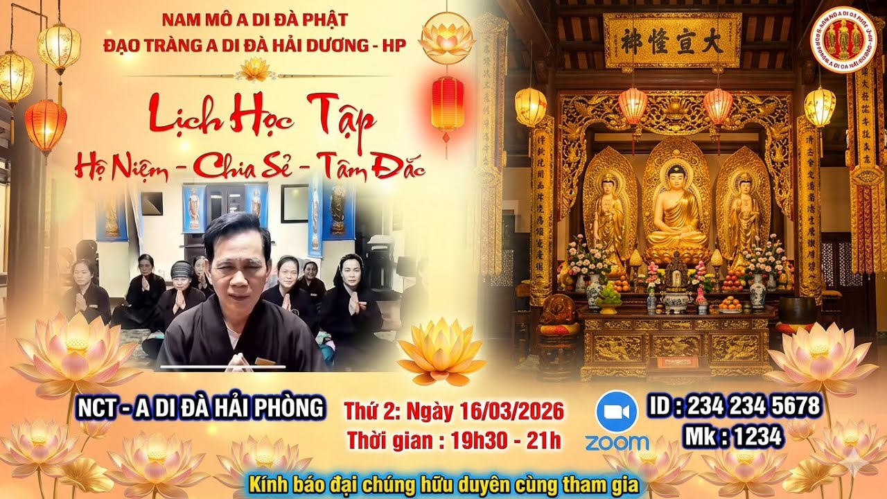 Học tập - hộ niệm chia sẻ tâm đắc hộ niệm là một pháp tu TĐ 03. 