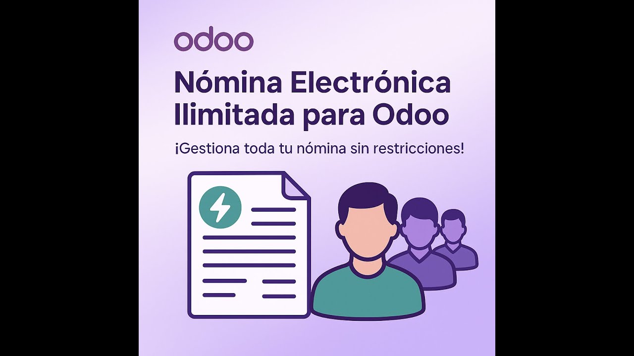Nómina electrónica Odoo 17/18 Community/Enterprise - Ilimitado - DIAN Colombia