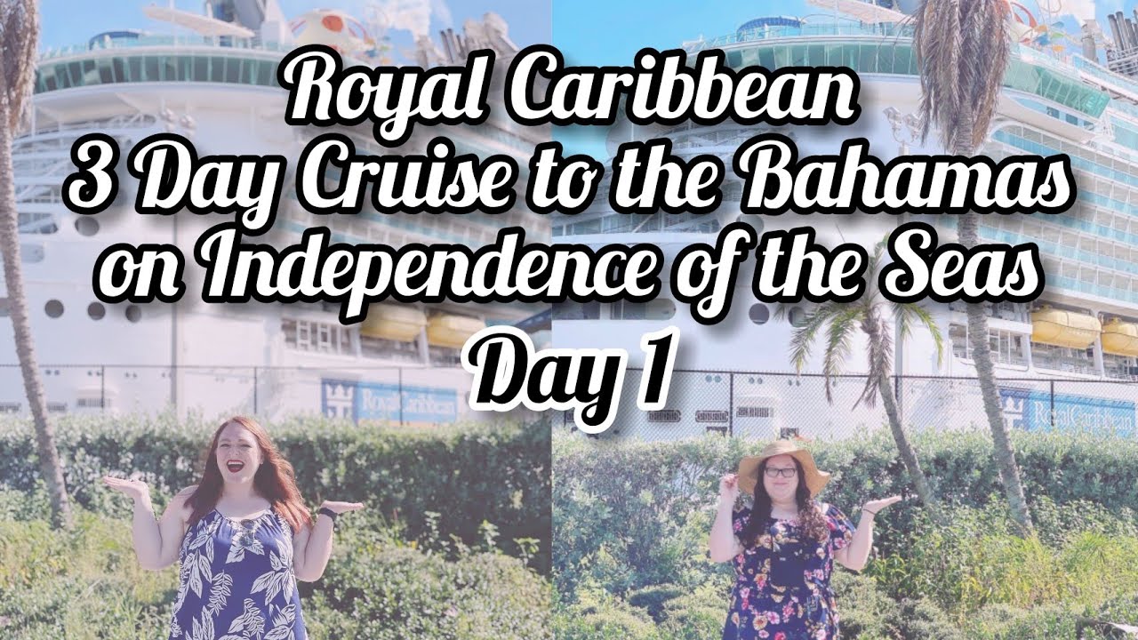 Travel with Me // Royal Caribbean 3-Day Cruise on Independence of the Seas Day 1 // September 9 2022