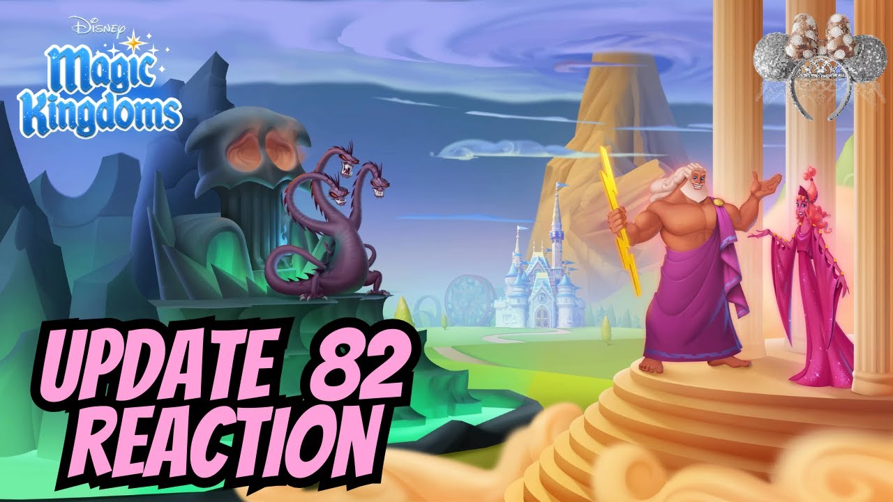 Update 82: Hercules Disney Magic Kingdoms | Update Spotlight REACTION
