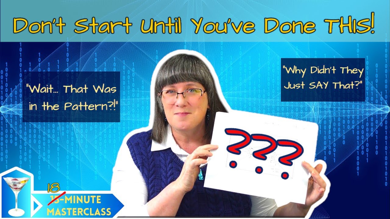 Read the Pattern FIRST - Here's What They're Not Telling You