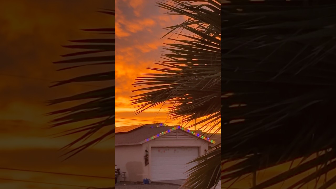Lake Havasu woke up like this 🔥 