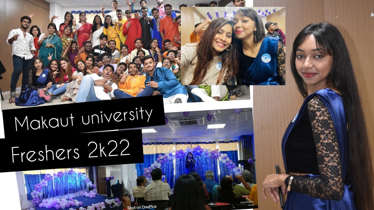 Makaut Inhouse Fresher's Party Vlog || MAKAUT University || #makaut