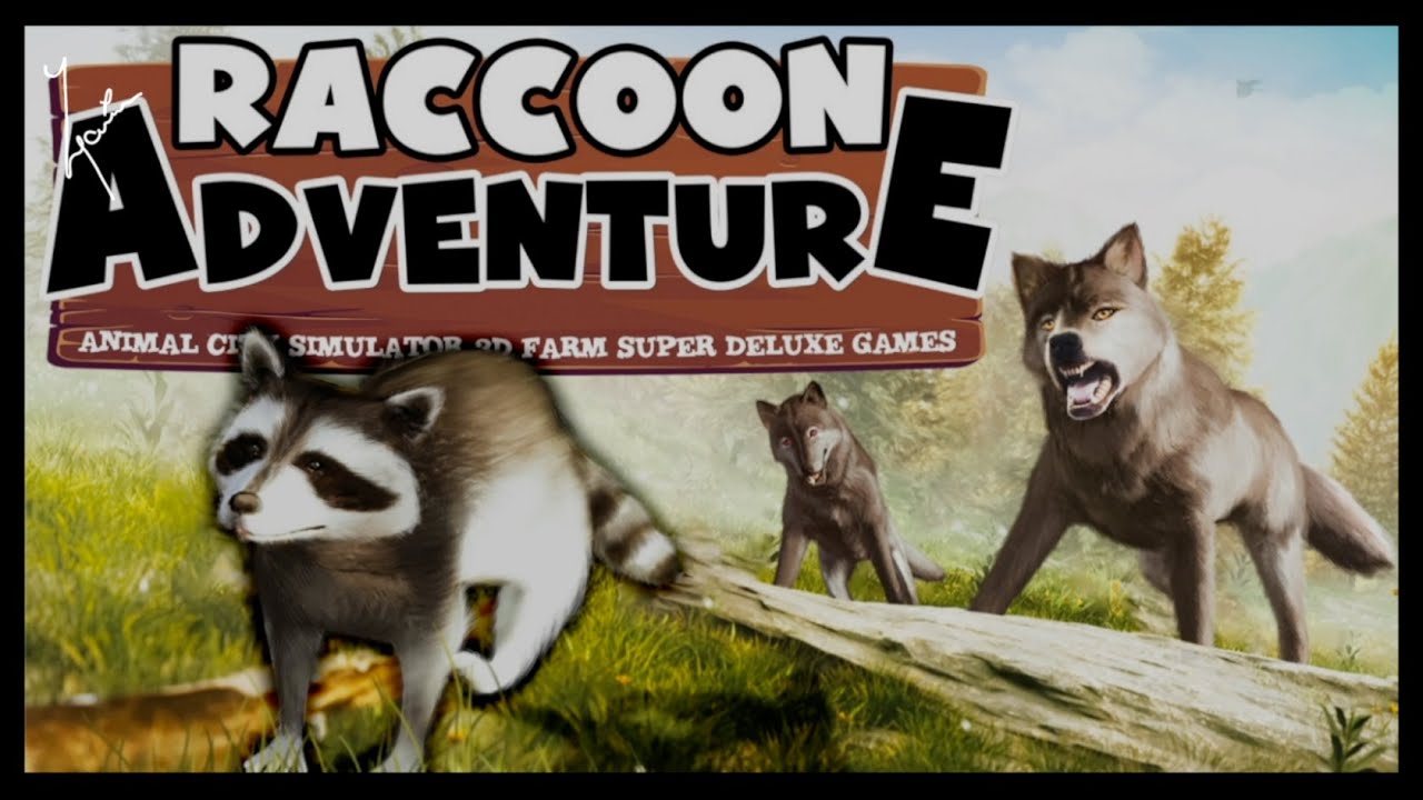 🐿️ Raccoon Adventure: Animal City Simulator 3D Farm Super Deluxe&trade;