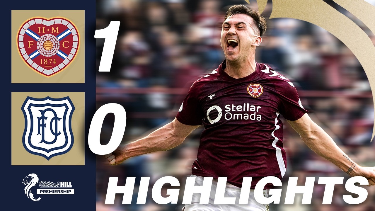 Hearts 1-0 Dundee | HIGHLIGHTS | William Hill Premiership