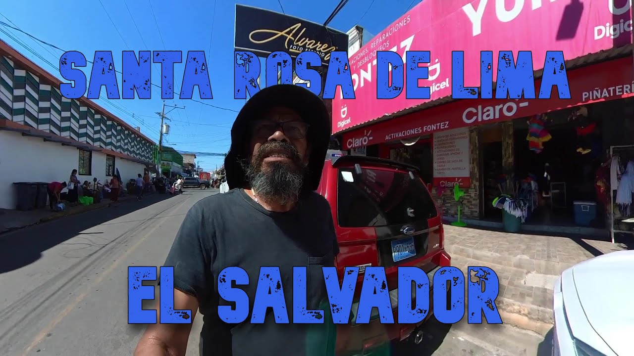 Walking Santa Rosa de Lima, El Salvador, Market Day