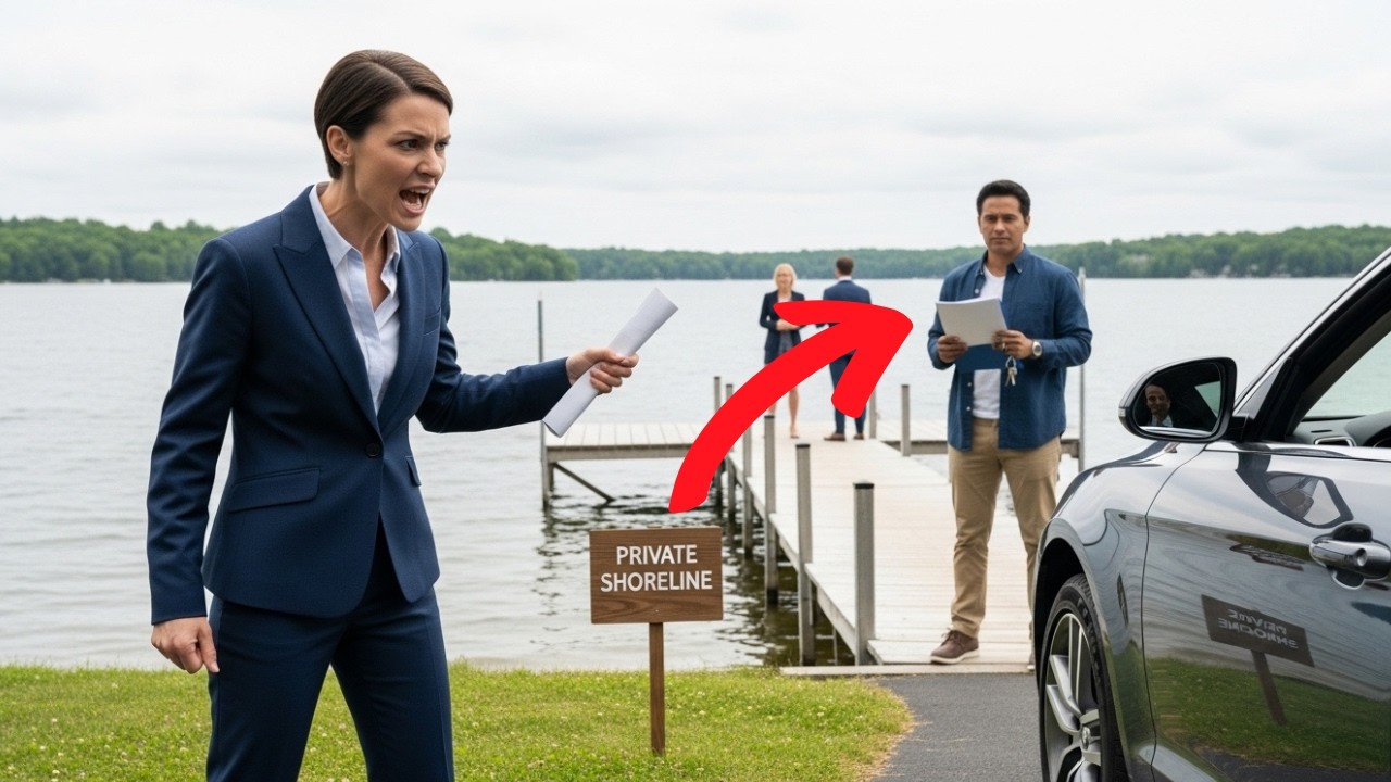HOA Karen Claimed My Dock Was “Community Use”… Unaware I Own The Shoreline!
