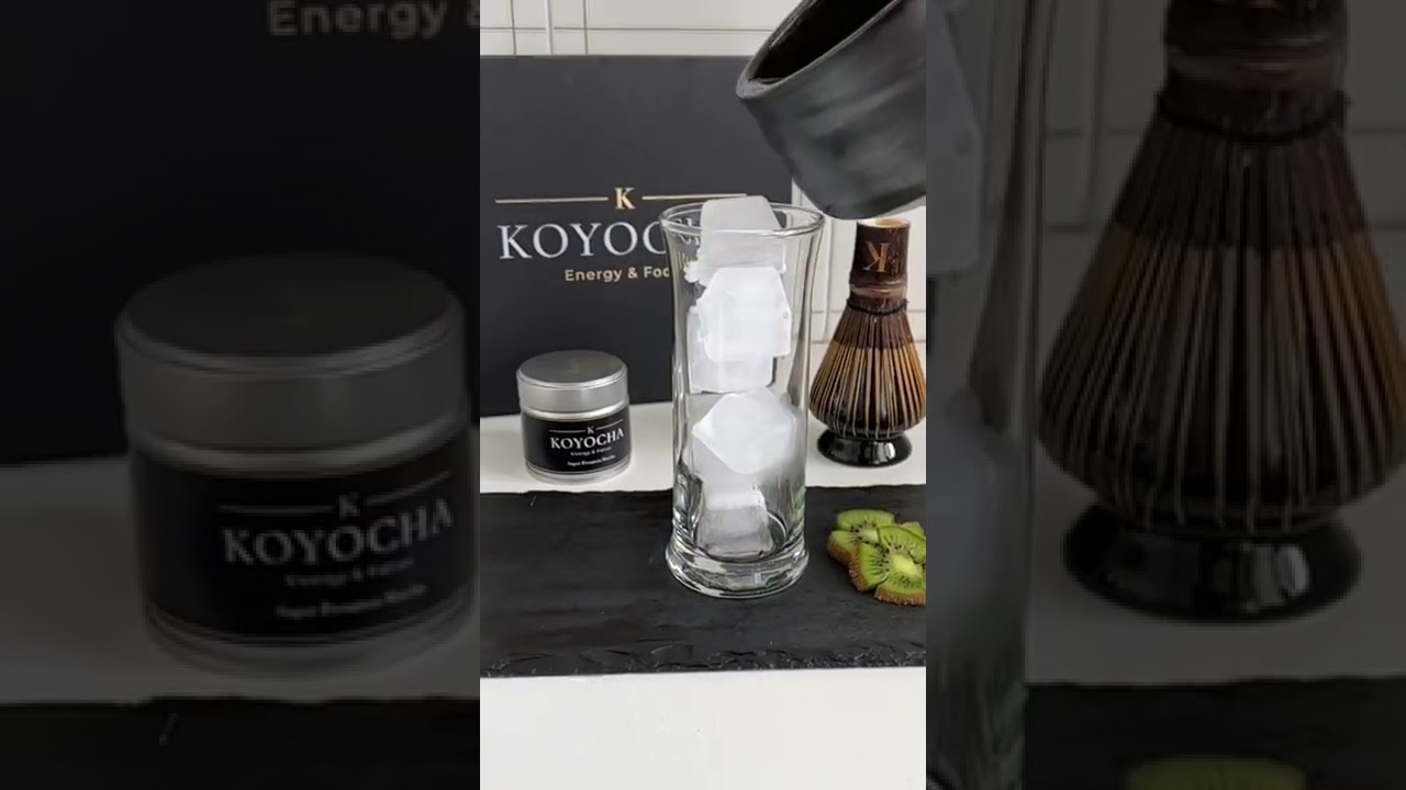 Erfrischender und gesunder Matcha-Eistee! 💚🍵 