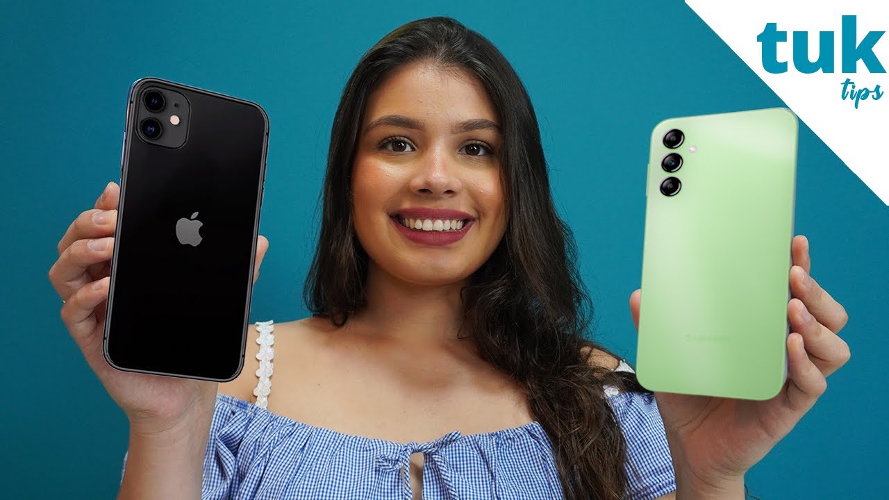 GALAXY A34 VS IPHONE 11 QUAL É O MELHOR? Falei a Verdade - comparativo