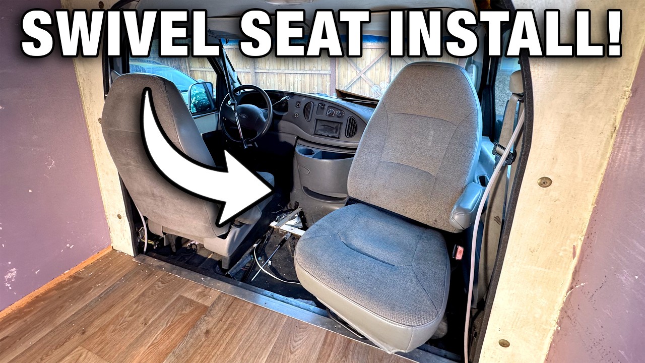 Как установить поворотное сиденье в Ford E350 (пошаговая инструкция)