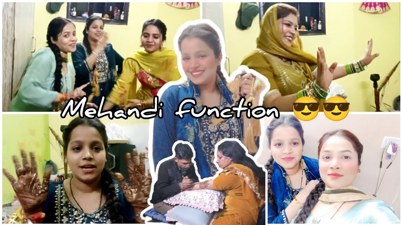 Mehandi Finally Lag hi gyi 😎|| Kanchan Sinandi || #wedding  @NitaShilimkarOfficial @souravjvlogs 