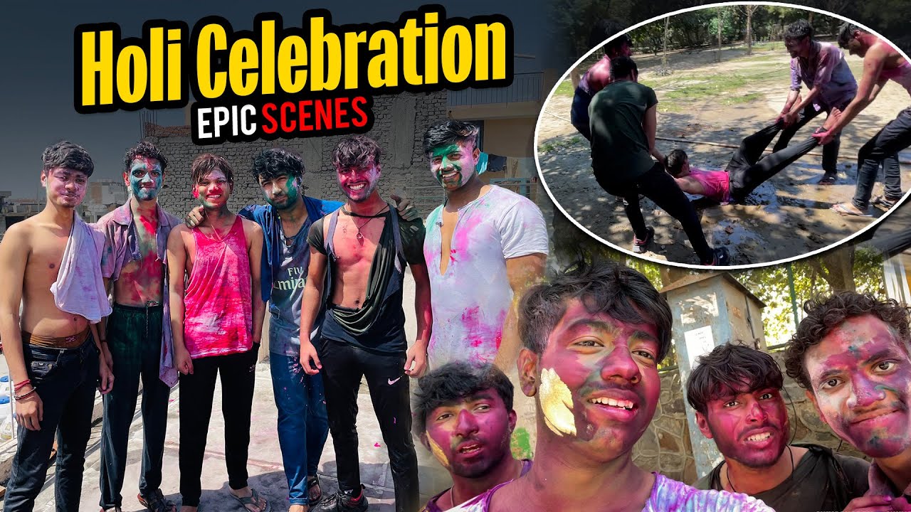Holi celebration Gone Extreme epic Scenes - Kapde Faat Gye