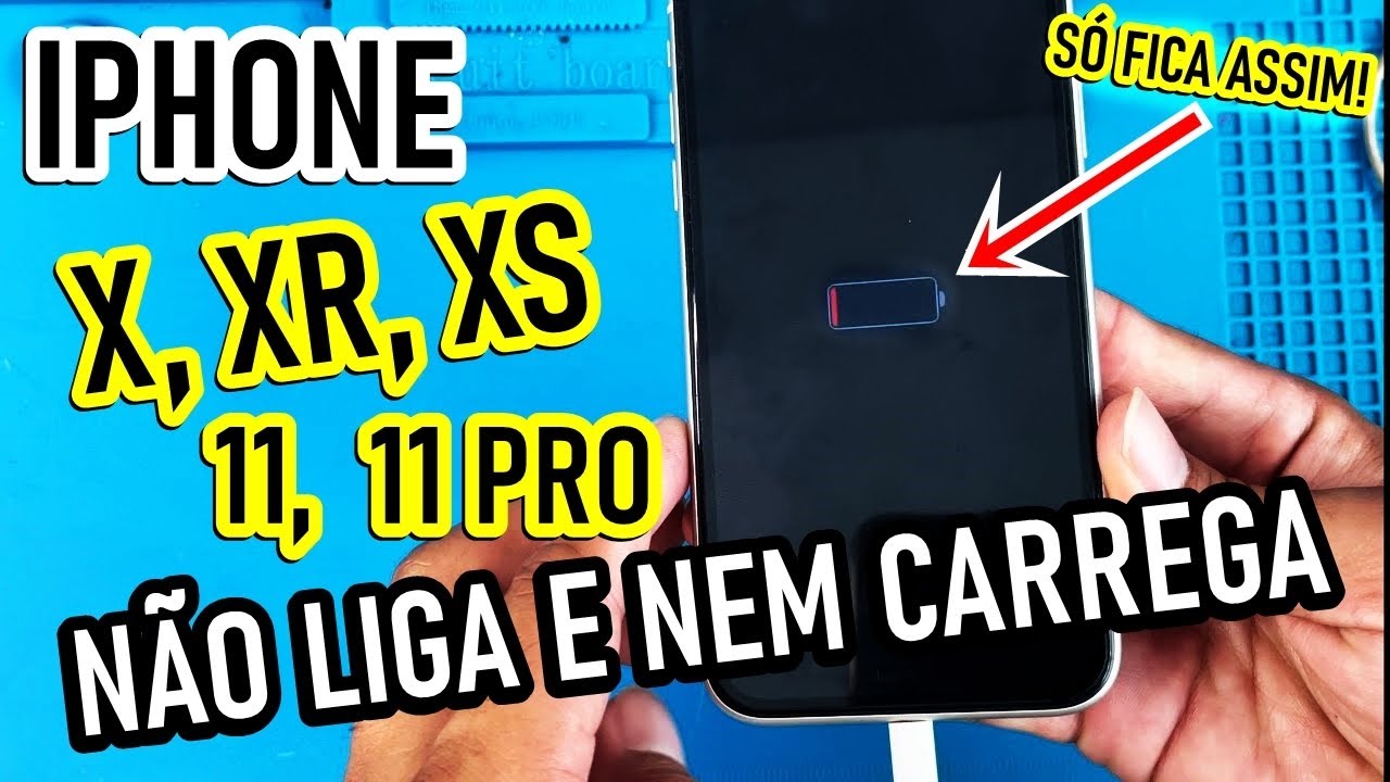 iphone nao liga e nem carrega por causa disso! X, XR, XS, XS MAX, 11, 11, PRO, 12