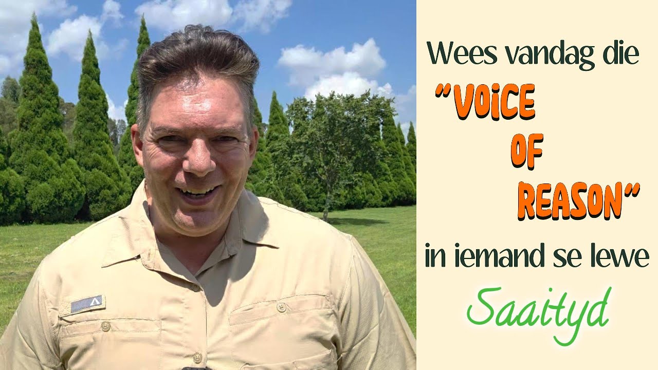 Saaityd: Wees Vandag die 