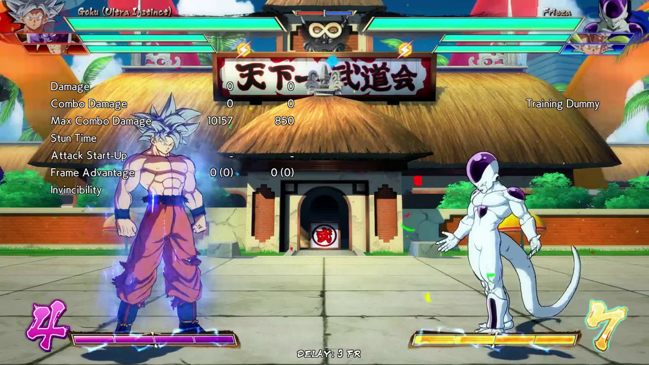 #DBFZ UI Goku Combo Guide | S3 Midscreen/Corner/SparklessTOD