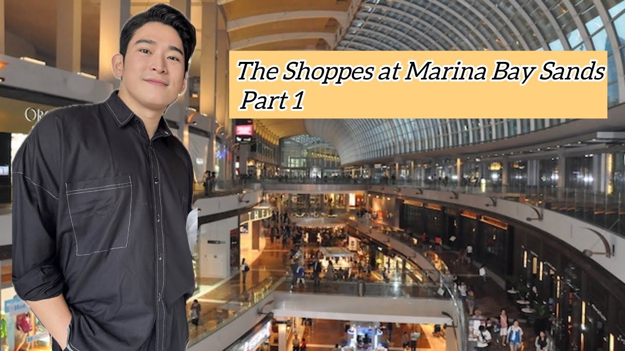 Marina Bay Sands | The Shoppes Part 1 | Shopping Mall MBS Observation Deck Entrance