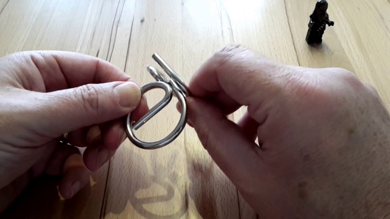 Metal Puzzles Geduldspiel  Bass clef Mozart