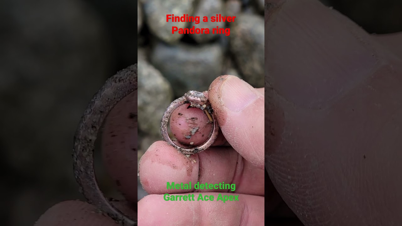 Metal Detecting - finding a Pandora ring with the Garrett Ace Apex