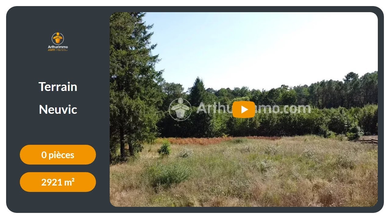 Vente Terrain à NEUVIC - 30.000  €
