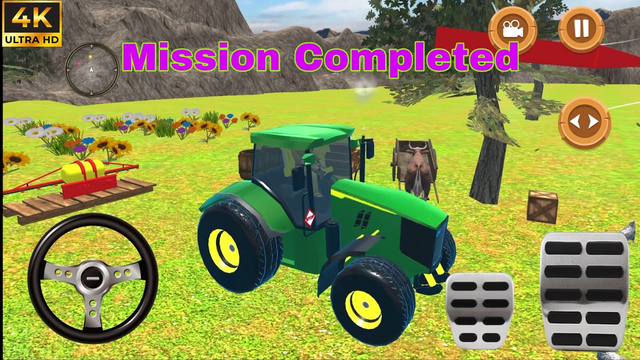 India farmer Game tractor 2026 New In farm corn - Us Tractor farming Game Ep33
