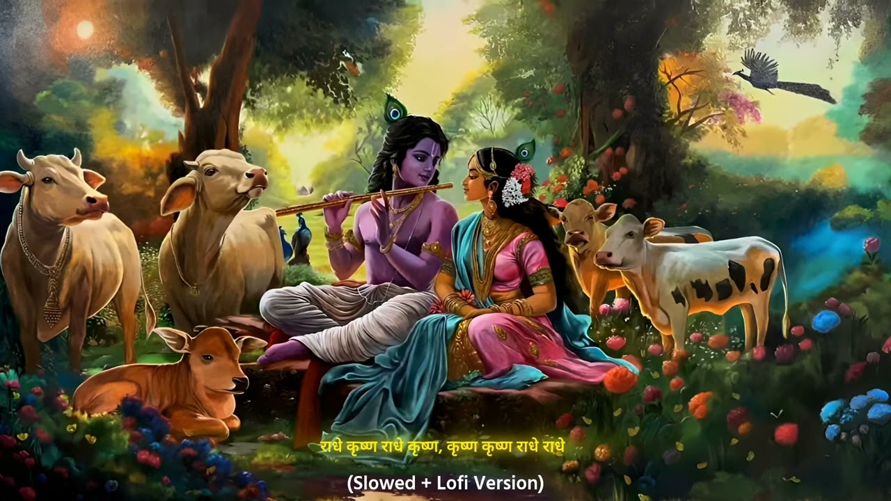 Radhe krishna Lofi version #love #radhekrishnaa #video #youtube #jaishreeram