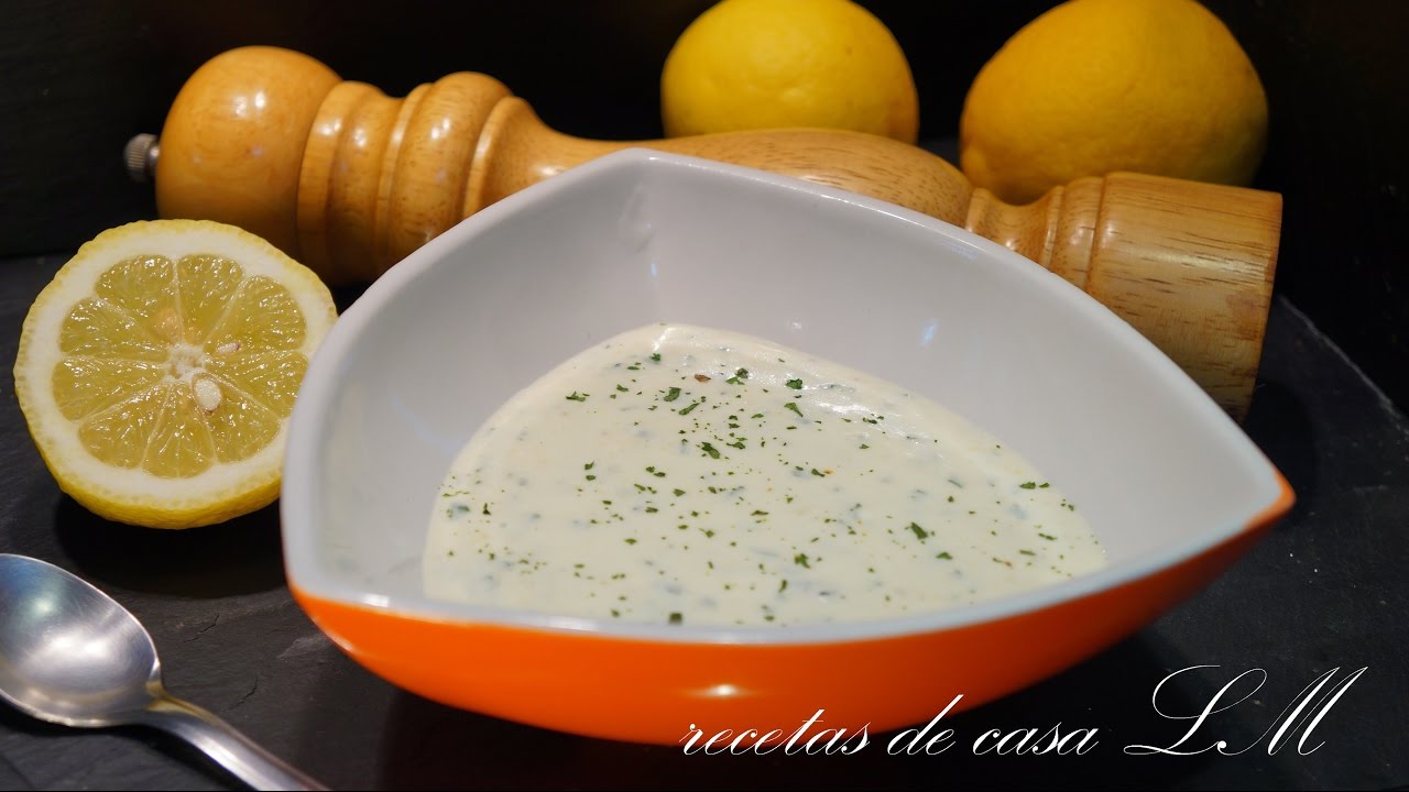 SALSA DE YOGUR RECETA F&Aacute;CIL Y BAJA EN CALOR&Iacute;AS