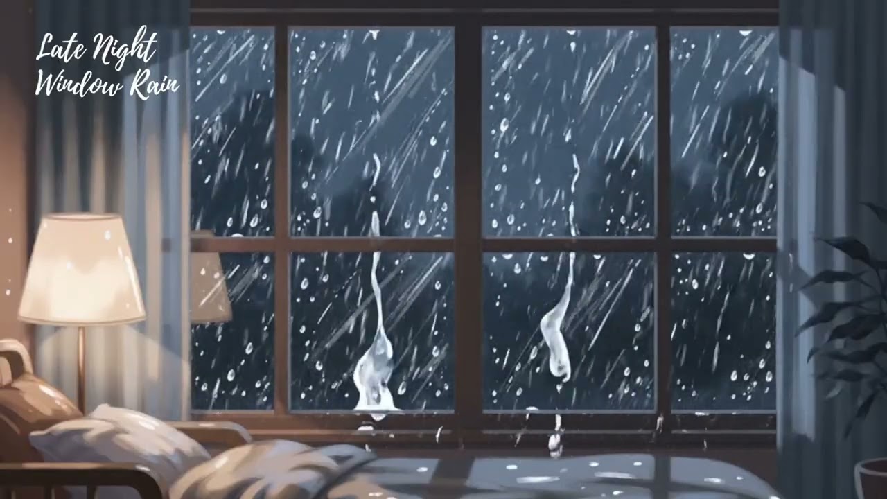 Lofi - Late Night Window Rain