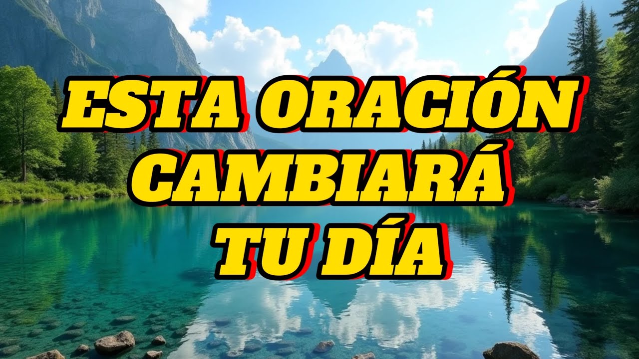 Escucha la Voz de Dios, con una Oración Profunda🙌🙏