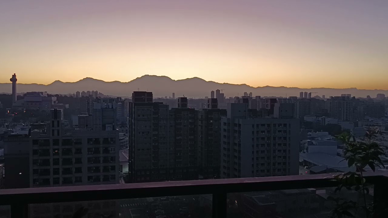 透南風的清晨，天氣真好