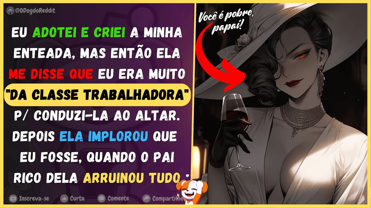 Eu adotei e criei a minha enteada, mas ela disse que eu era muito 
