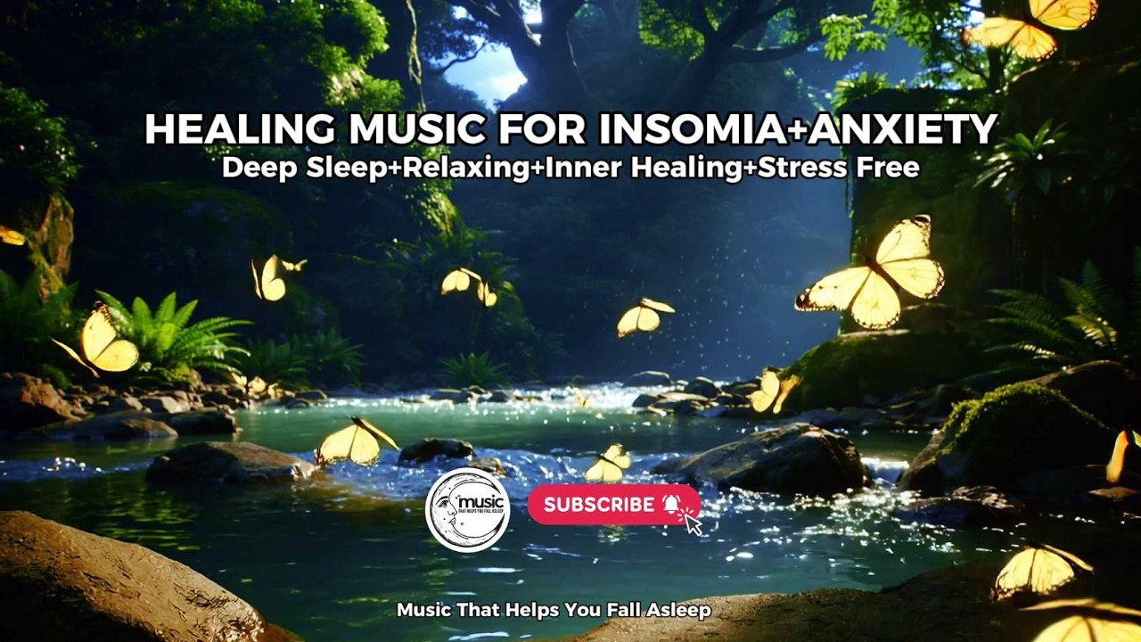 Deep Sleep Healing Music + Relaxation | Music That Helps You Fall Asleep