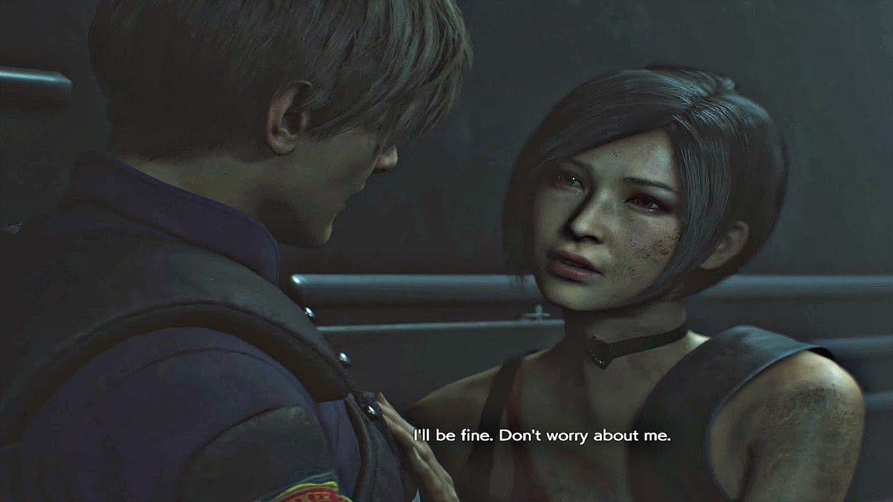 Resident Evil 2 Remake - All Leon & Ada Wong Cutscenes (RE2 Remake 2019) PS4 Pro