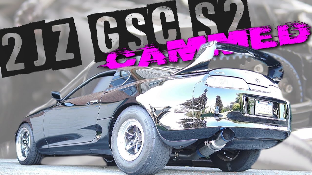 Toyota Supra 2JZ-GTE GSC S2 Cams and Tomei Exhaust