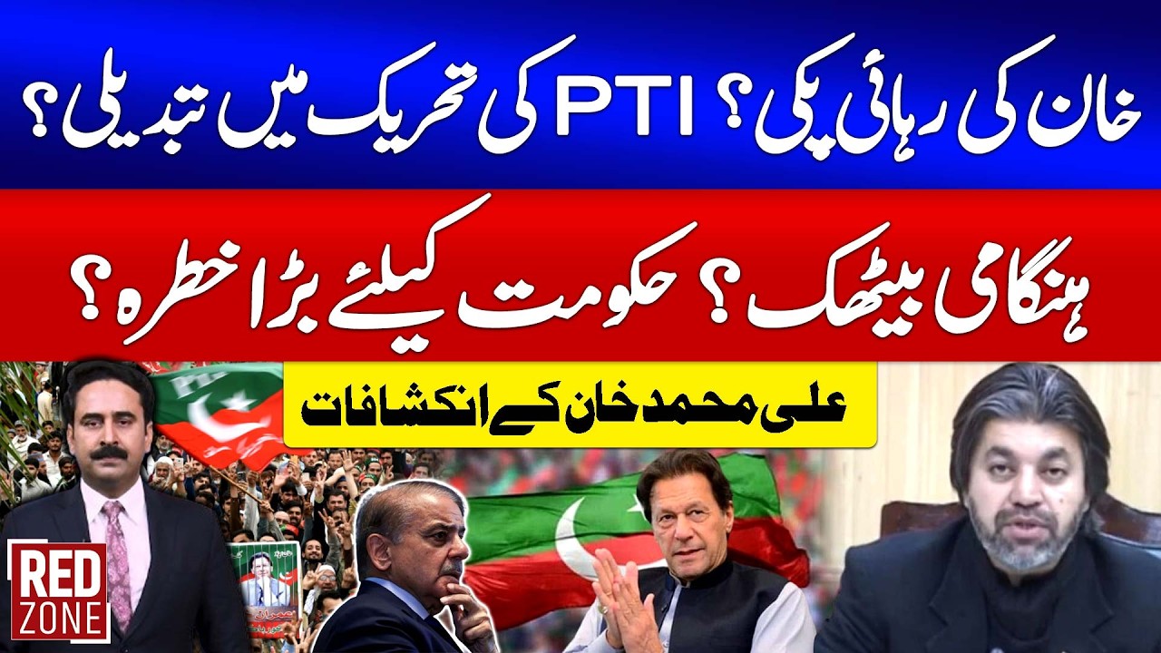 Ali Muhammad Khan Shocking Revelations | Imran Khan Released Confirm? | PTI In Action | Red Zone