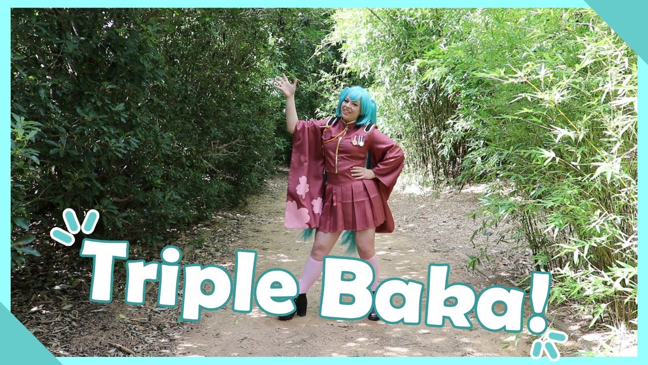 【Triple Baka!】Hatsune Miku Vocaloid Cosplay Dance Cover  | Cassie-Sama