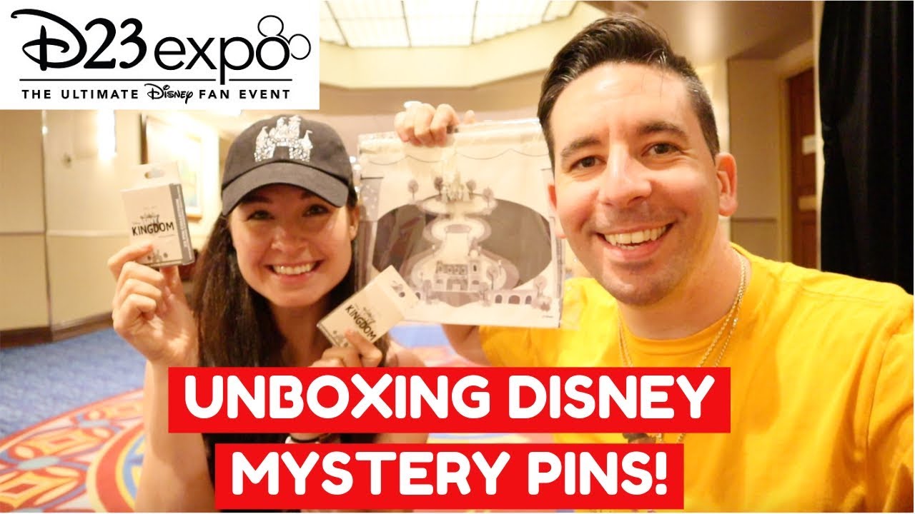 D23 EXPO 2019 Disney Mystery Pin Unboxing! TINY KINGDOM PINS! (Collab w/DisneyKittee)