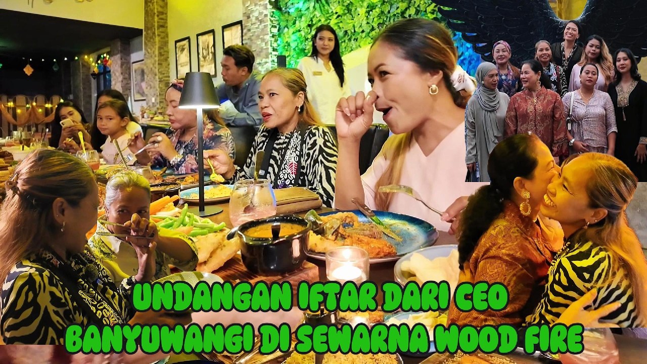 BUKBER DI NEGARA SWEDIA🥰 IFTAR BERSAMA ISTRI