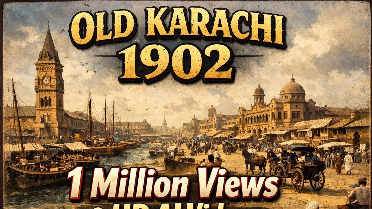Ai Generated History & Lifestyle in Karachi 1902 #Aigenrated #history #karachi #lifestyle #foryou 