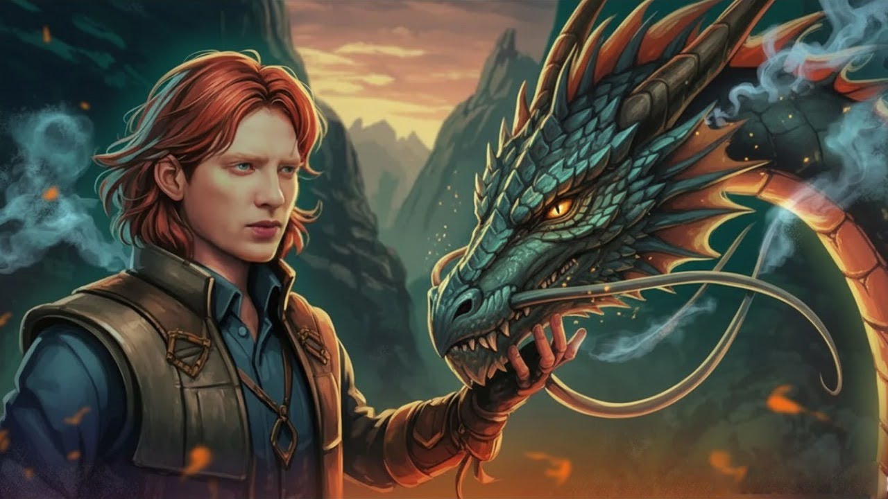 Charlie Weasley and the Dragon’s Lullaby | A Calm and Magical Harry Potter Sleep Story